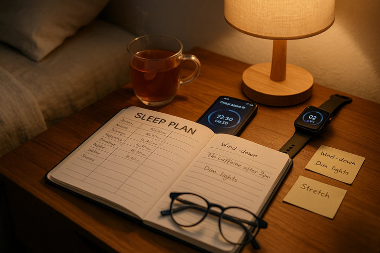 Your weekly sleep plan, tailored to you
